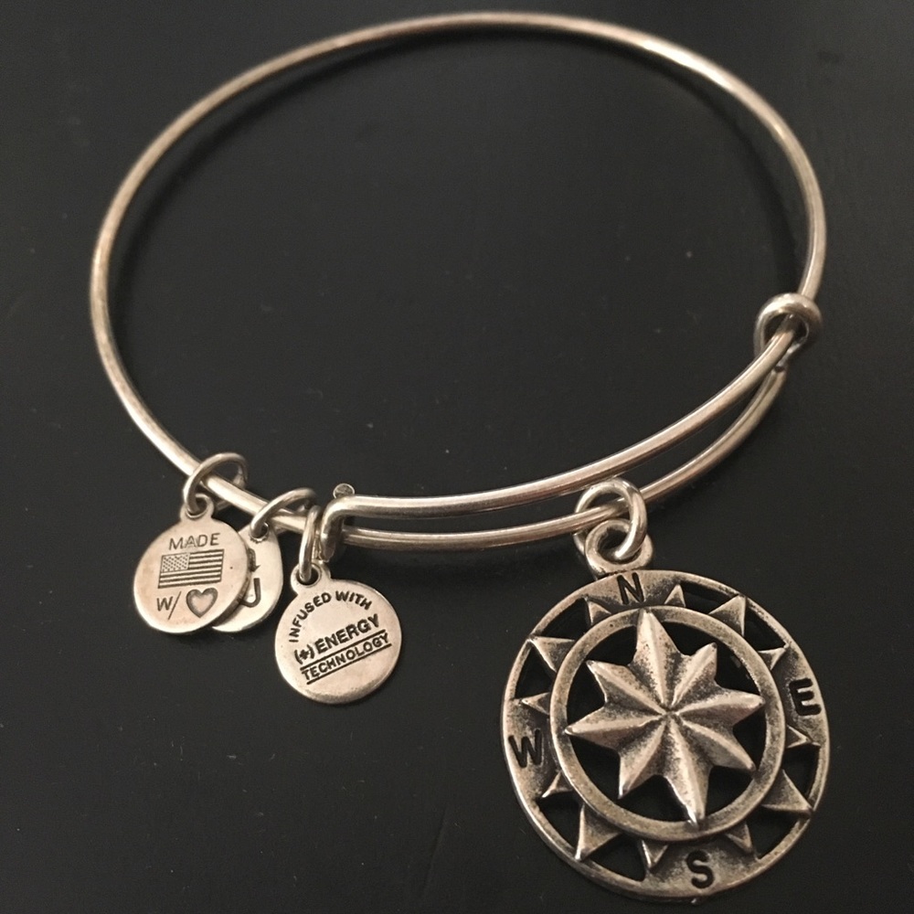 Alex and Ani Bracelet with Compass